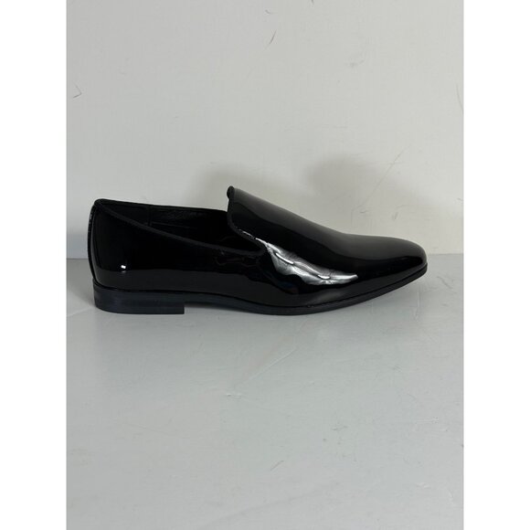 JF Ferrar Black Patent Leather Shoes Size 8.5 Slip On Dress Tuxedo Formal Luxury main image 11